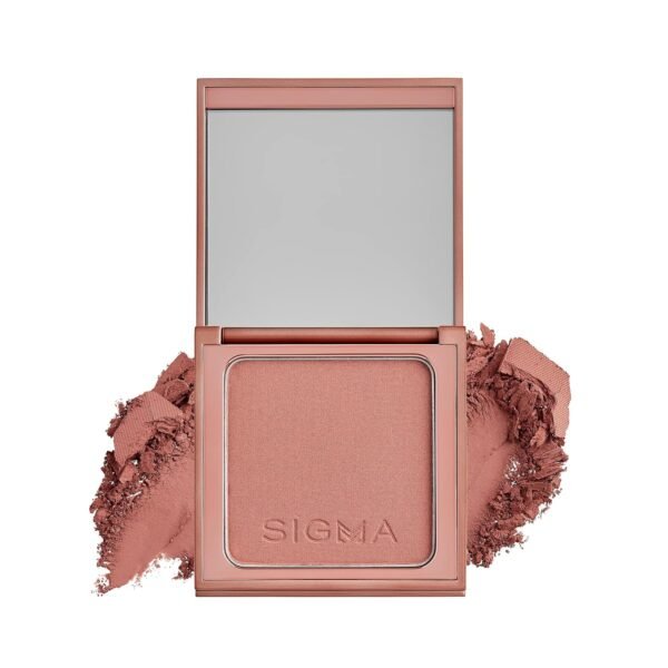 Sigma Beauty Flushed Neutral Matte Blush Palette - Long Lasting Blush Pressed Powder - Gluten Free, Cruelty Free, Vegan Makeup Palette - Cor-de-Rosa - Image 3