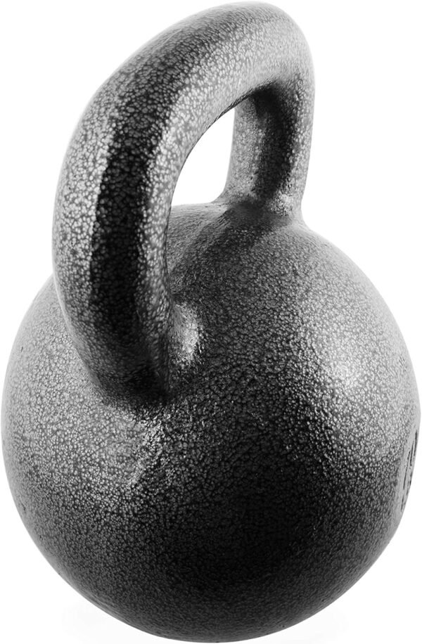 WF Athletic Supply Hammerstone Painted Cast Iron Kettlebells, Home & Gym Equipment, Great for Strength Training, Full Body Workout & Crossfit Training, Color & Size Options Available in 10-80 Pounds - Image 5