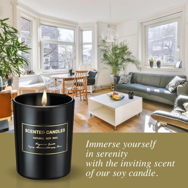 Stallion 53 For Unisex 3.4 oz EDP Spray Eau de Parfum - Gift Set Pack with Scented Soy Candle and Empty Travel Perfume Atomizer - Image 8