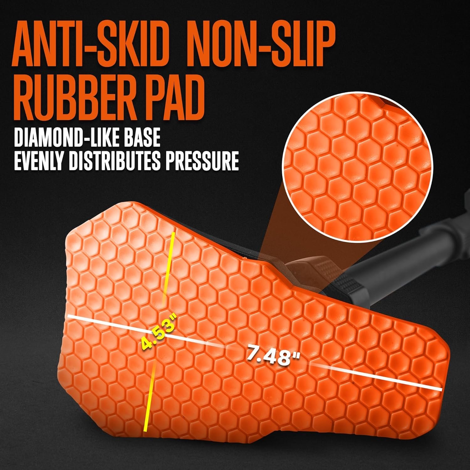 SQUATZ Adjustable Pull-Up & Chin-Up Bar, Door Frame Pullup & Doorway No-Screw, No-Damage Wall Mounted Hanging Bar for Home Strength Training Exercise Equipment for Men & Women, 440lbs (37 to 56 inch) - Image 5