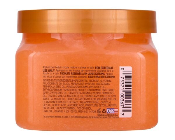 Tree Hut Sunkissed Poppy Shea Sugar Scrub | Exfoliating Body Scrub Removes Dead, Dry Skin for a Soft & Hydrated Feel | Nourishing Essential Body Care | 18 fl oz. - Image 4