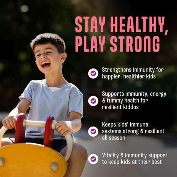 NAVEH PHARMA Postbiotics Kids Strawberry Gummies. Children’s Postbiotics, Ages 4+, 1 Trillion Good Bacteria 200X Ingredients Than Probiotic Or Prebiotic. Gut Health, Immunity, Digestion & Microbiome - Image 9