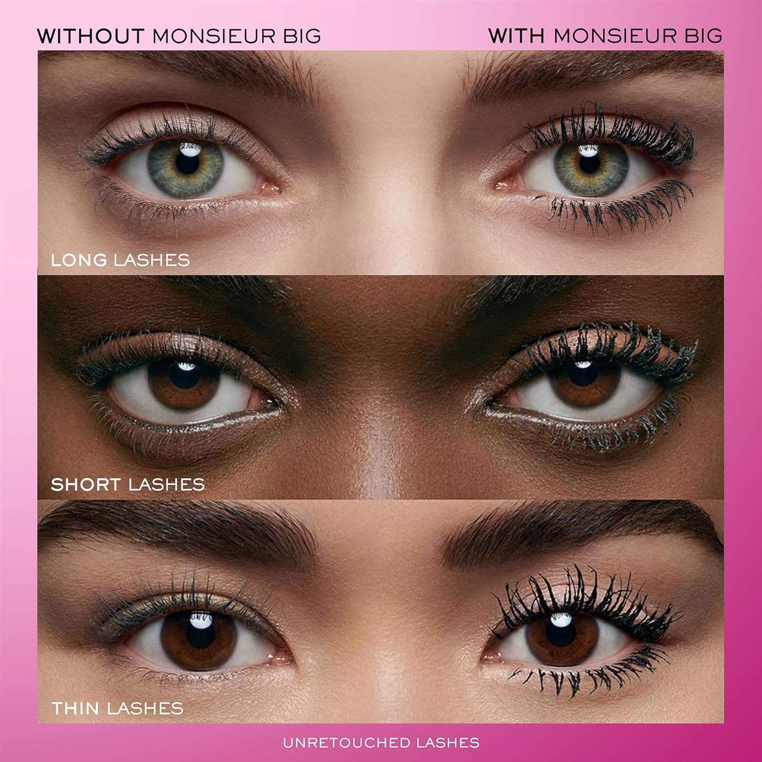 Lancôme Monsieur Big Waterproof Mascara - Volumizing Mascara For Up To 12x More Volume & 24H Wear - False Lash Effect - Black - Image 3