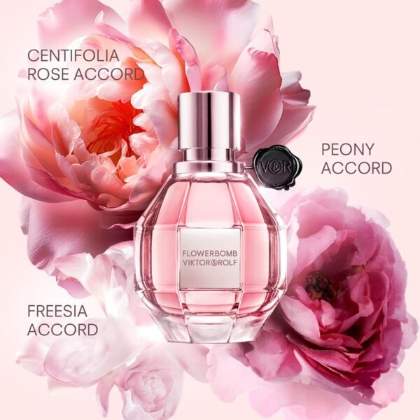 Viktor&Rolf - Flowerbomb Eau de Parfum - Women's Perfume - Floral & Woody - With Notes of Rose, Peony & Patchouli - Image 3