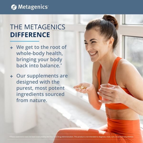 Metagenics OmegaGenics EPA-DHA 2400 - Fish Oil Supplement - Supports Heart Health & Immune Function* - Lemon Flavor - Non-GMO & Gluten-Free - 30 Servings - Image 8