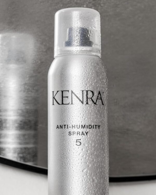 Kenra Anti-Humidity Spray 5 | Frizz & Static Control Spray |72-Hour Humidity Resistance & Protection | Lightweight, Low Hold Formula | Thermal Protection | 5oz - Image 7