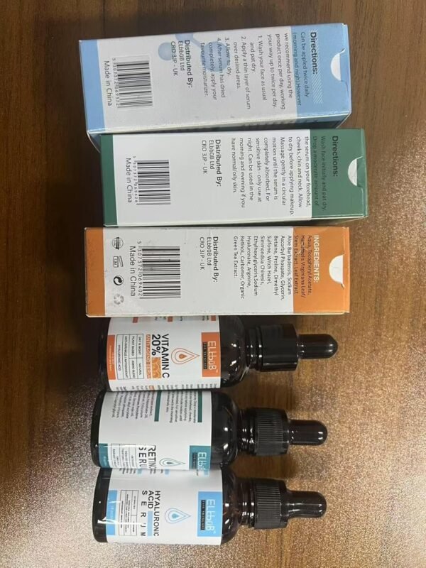 Age Defying Facial Serum 3 Pack, Vitamin C Serum, Retinol Serum and Hyaluronic Acid Serum For Anti Aging & Wrinkle - Boost Skin Collagen,Hydrate & Plump Skin - Image 3