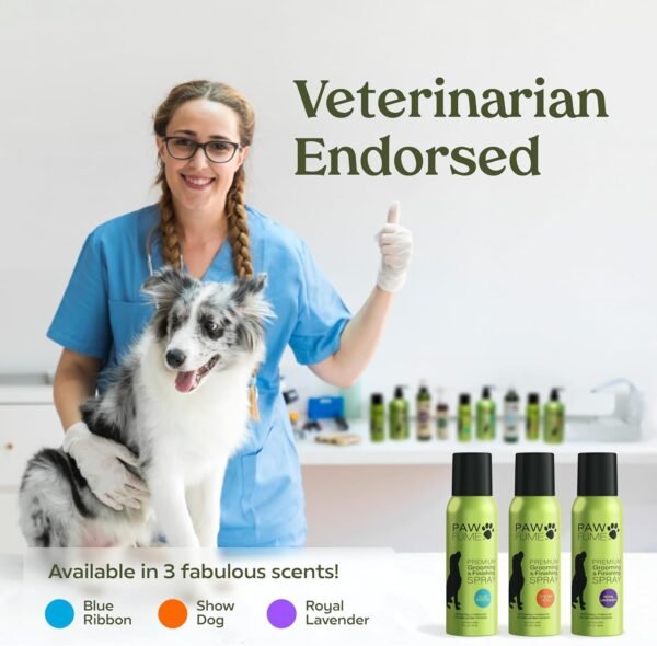 PAWFUME Premium Grooming Spray Dog Spray Deodorizer Perfume For Dogs - Dog Cologne Spray Long Lasting Dog Sprays - Dog Perfume Spray Long Lasting After Bath- Dog deodorizing Spray (Lavender) - Image 9