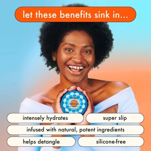 amika hydro rush intense moisture mask with hyaluronic acid - Image 3