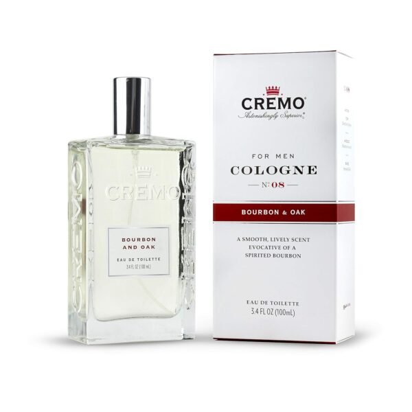 Cremo Cologne for Men - Bourbon & Oak Mens Cologne Spray - A Sophisticated Blend of Distiller’s Spice, Fine Bourbon and White Oak, Fragrances For Men, 3.4 Fl Oz - Image 6