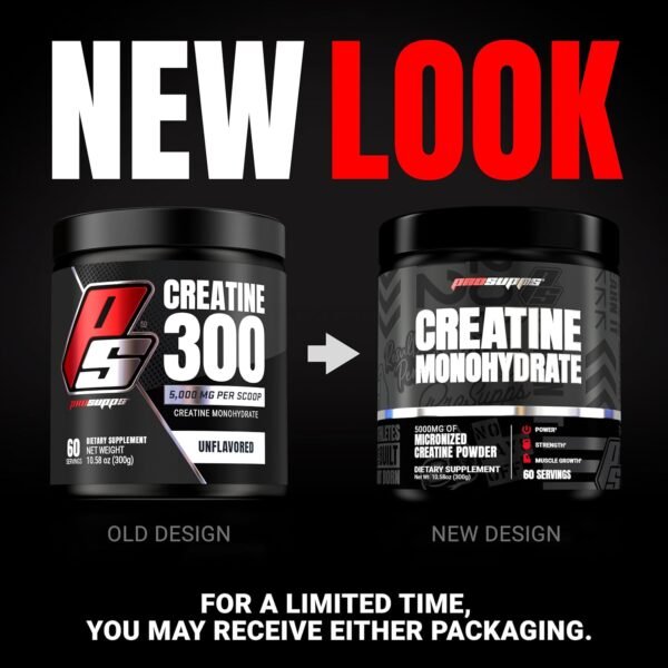 PROSUPPS Creatine Monohydrate Powder - 100% Pharmaceutical Grade Micronized Supplement for Muscle Growth and Recovery (5,000mg, 60 Servings) - Image 3