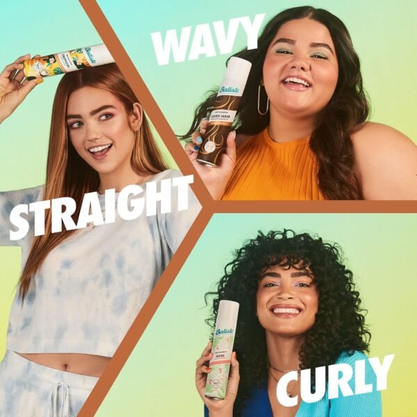 Batiste Dark Dry Shampoo, Waterless shampoo, 3.81oz 3 pack - Image 7