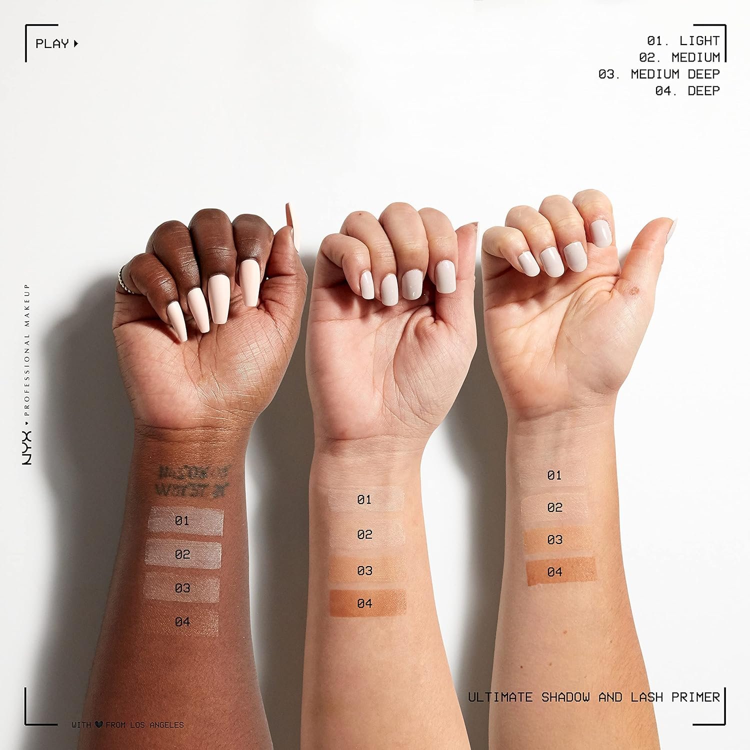 NYX PROFESSIONAL MAKEUP Ultimate Shadow & Liner Primer, Eyeshadow & Eyeliner Primer - Light - Image 6