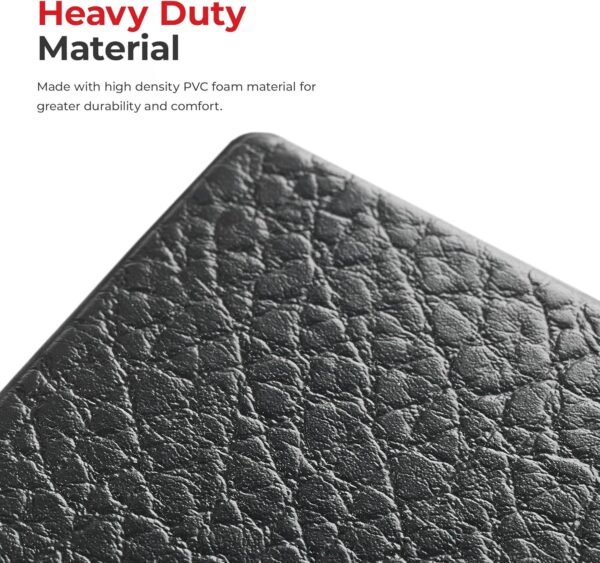 Sunny Health & Fitness Non-Slip Home Gym Mat – Workout Floor Protection Foam Pad for Treadmill, Bike, Elliptical, Yoga and Exercise Equipment or Standing Desk in 4 Size Options - Image 4