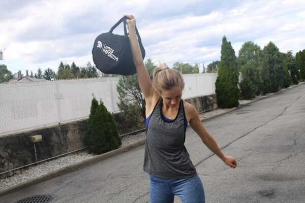 Adjustable Kettlebell Sandbag - Kettlebell Weights, Heavy Duty Workout Sandbags for Training, Fitness, Cross-Training & Exercise, Workouts, Sandbag Weights, up to 45 LB - Image 4