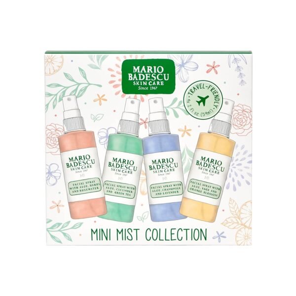 Mario Badescu Facial Spray Collection with Rose Water, Cucumber, Lavender and Orange Blossom, Multi-Purpose Cooling and Hydrating Face Mist for All Skin Types, Dewy Finish - Image 7