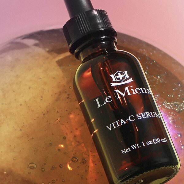 Le Mieux Vita-C Serum - Concentrated Vitamin C & Glutathione Antioxidant Facial Serum for Glowing Skin, Vit C Face Serum to Address the Appearance of Uneven Tone & Blotchiness (1 oz / 30 ml) - Image 4