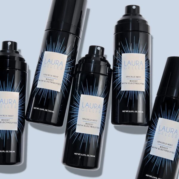 LAURA GELLER NEW YORK Spackle Mist Boost Setting Spray with Electrolytes - Long-Lasting Makeup Spray with Blue Light Protection - Dewy Skin Makeup Setting Spray - Image 7