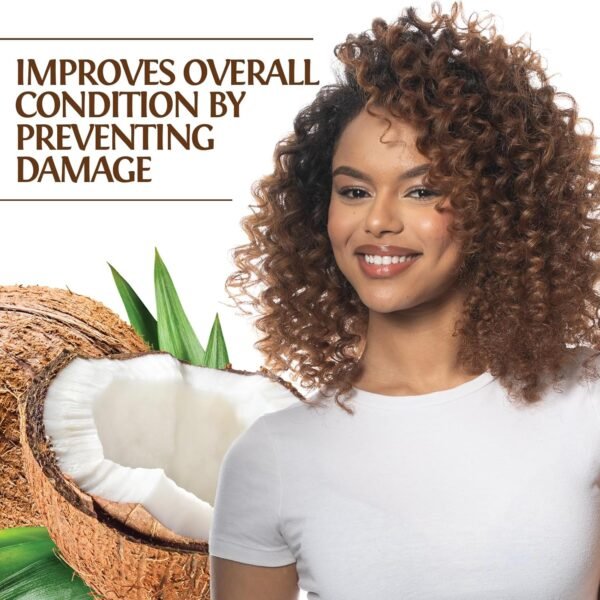 Biosilk Silk Therapy with Natural Coconut Oil Leave-In Treatment, Helps Control Frizz & Flyaways, Sulfate, Paraben & Cruelty-Free, 5.64 Oz - Image 3