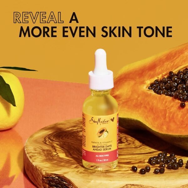 SheaMoisture Serum For All Skin Types Papaya and Vitamin C Vitamin C Serum 1 oz - Image 4