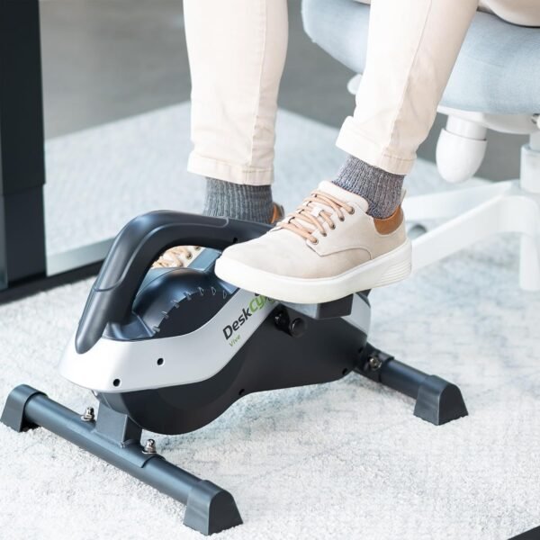 DeskCycle Under Desk Tall Bike Pedal Exerciser - Stationary Bikes for Home and Office, Vive Model - Image 3