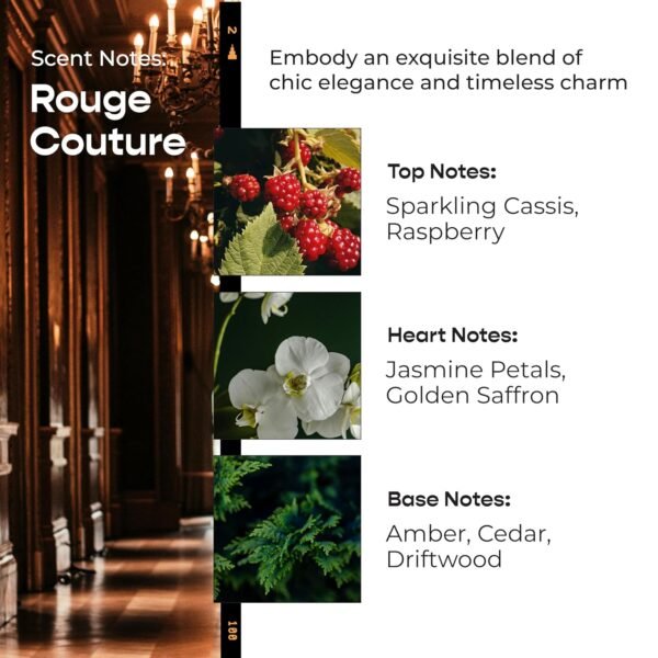 Rouge Couture Eau de Parfum for Women, Notes of Sparkling Cassis & Raspberry, Safe for Sensitive Skin, Luxury Fragrance By Modern Memory, 2.5 fl oz - Image 5