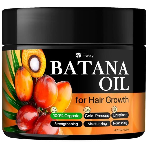 Eway Pure Batana Oil for Hair Growth Dr Sebi Organic – 100% Raw Batana Oil for Hair Growth with a Nourishing Formula to Shine for Both Women & Men - Image 2