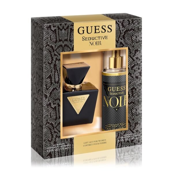 GUESS Seductive Noir 2 Pc Set for Women (2.5 Ounce Edt Spray + 4.2 Ounce Mist) - Image 2