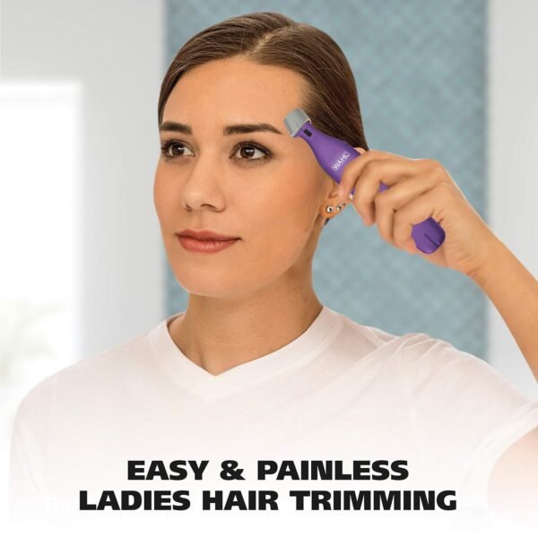 Wahl Pure Confidence Rechargeable Electric Trimmer, Shaver, & Detailer for Smooth Shaving & Trimming of The Face, Underarm, Eyebrows, & Bikini Areas – Model 9865-100 - Image 9
