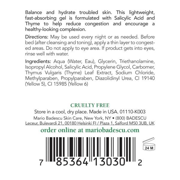 Mario Badescu Anti Acne Serum for Combination & Oily Skin | Clarifying Gel-Serum that Tackles Clogged Pores | Formulated with Salicylic Acid and Glycerin - Image 3