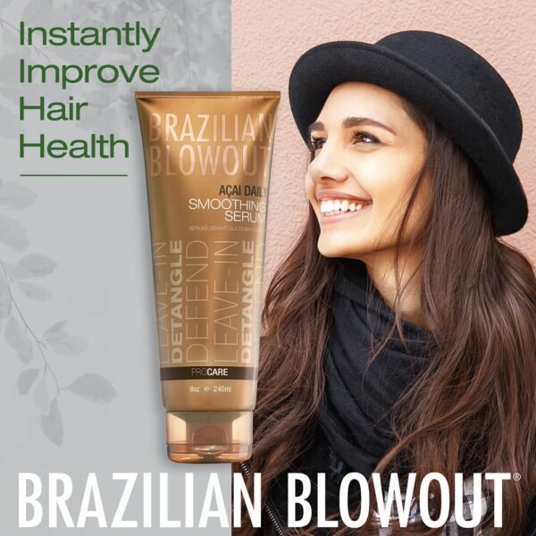 Brazilian Blowout Daily Smoothing Serum, 8 Fl Oz (Pack of 1) - Image 5