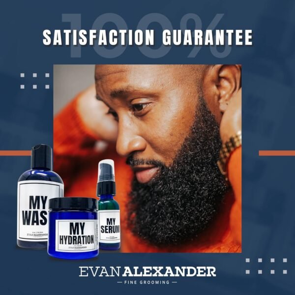 Evan Alexander Grooming MY Beginner’s Beard Kit - Hydrates and Moisturizes - Beard Growth Kit - Simple and Easy Beard Grooming Set - Personal Hygiene Products for Men - Great Fragrance - Image 8