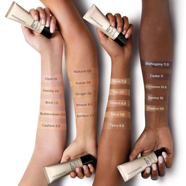 bareMinerals Complexion Rescue Tinted Moisturizer for Face with SPF 30 + Hyaluronic Acid, Hydrating Tinted Mineral Sunscreen for Face, Skin Tint, Vegan - Image 7
