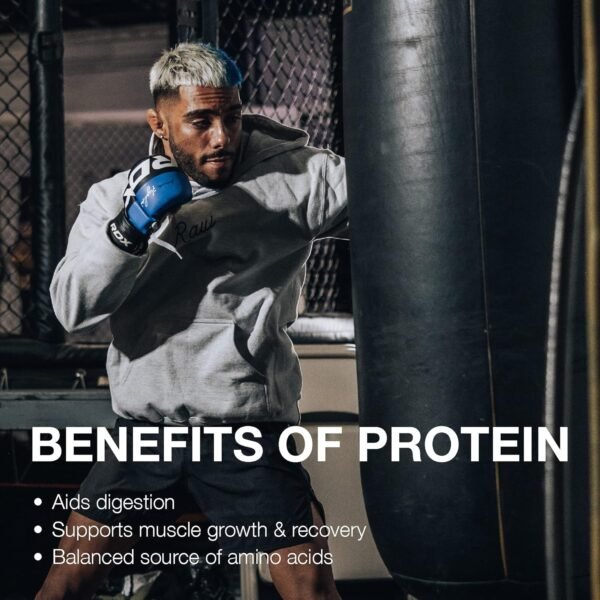 RAW Whey Isolate Protein Powder, Cookies N Cream - 100% Grass-Fed Sports Nutrition Protein Powder for Muscle Growth & Recovery - Low-Fat, Low Carb, Naturally Flavored & Sweetened - 25 Servings - Image 6