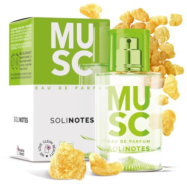 SOLINOTES Musk Perfume for Women - Eau De Parfum | Delicate Floral and Soothing Scent - Made in France - Vegan - 1.7 fl.oz - Image 2