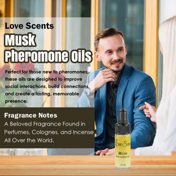 Pheromone Oils, Pheromone Oil with AndrosteNOL, Body Oil Perfume for Women and Men, Long-Lasting Fragrance Body Oil (Sweet Cream, 3.7 ml) - Image 10
