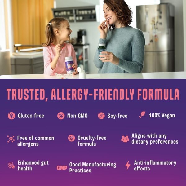 NAVEH PHARMA Postbiotics Kids Strawberry Gummies. Children’s Postbiotics, Ages 4+, 1 Trillion Good Bacteria 200X Ingredients Than Probiotic Or Prebiotic. Gut Health, Immunity, Digestion & Microbiome - Image 6