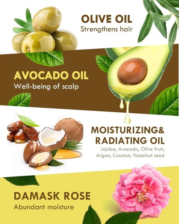 LABIOTTE Silk Oil Hair Treatment for Repair, Frizz Control & Shine - With Jojoba Oil for Dry, Damaged Hair Growth - 5.07 Fl Oz - Image 5