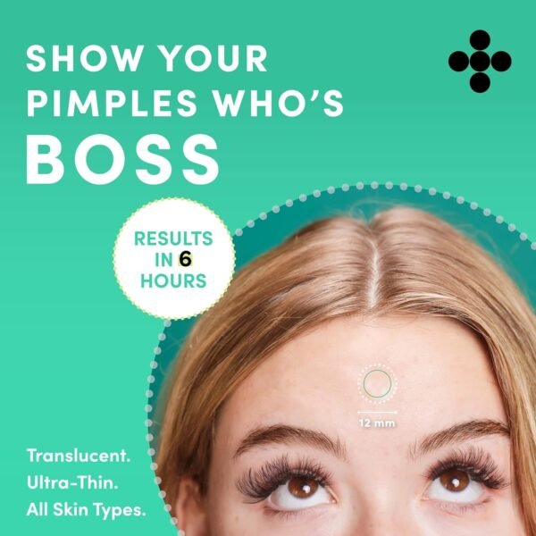 Dots for Spots Pimple Patches - Fast Acting Translucent Hydrocolloid Zit Treatment Stickers for Face - Blemish Patch for Women, Men & Teenagers - Made in Korea (60 count) - Image 3
