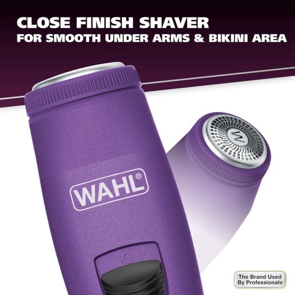 Wahl Pure Confidence Rechargeable Electric Trimmer, Shaver, & Detailer for Smooth Shaving & Trimming of The Face, Underarm, Eyebrows, & Bikini Areas – Model 9865-100 - Image 7