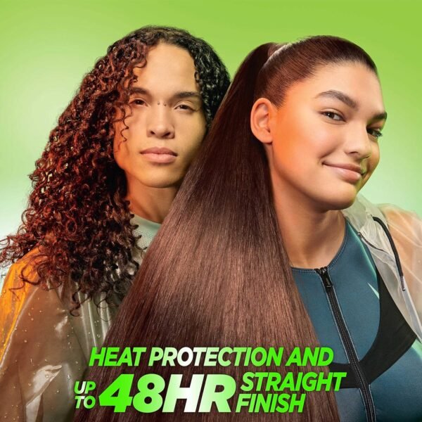 Garnier Fructis Style Flat Iron Perfector Straightening Mist for Heat Protection, Argan Oil, 6.0 Fl Oz, 3 Count (Packaging May Vary) - Image 4