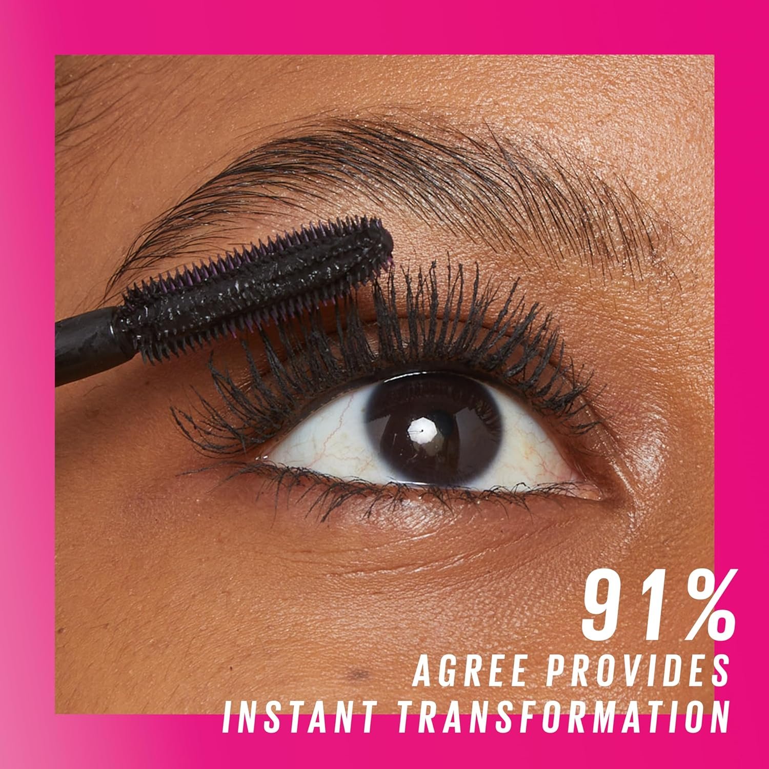 Maybelline Lash Sensational Firework Washable Mascara, Lengthening & Volumizing Mascara for up to 24HR wear, Brownish Black, 1 Count - Image 7