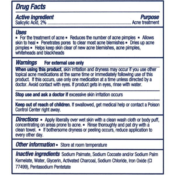 Asepxia with Activated Charcoal Purifying Effect Acne Treatment Bar Soap with Salicylic Acid, 4 Ounce - Image 9