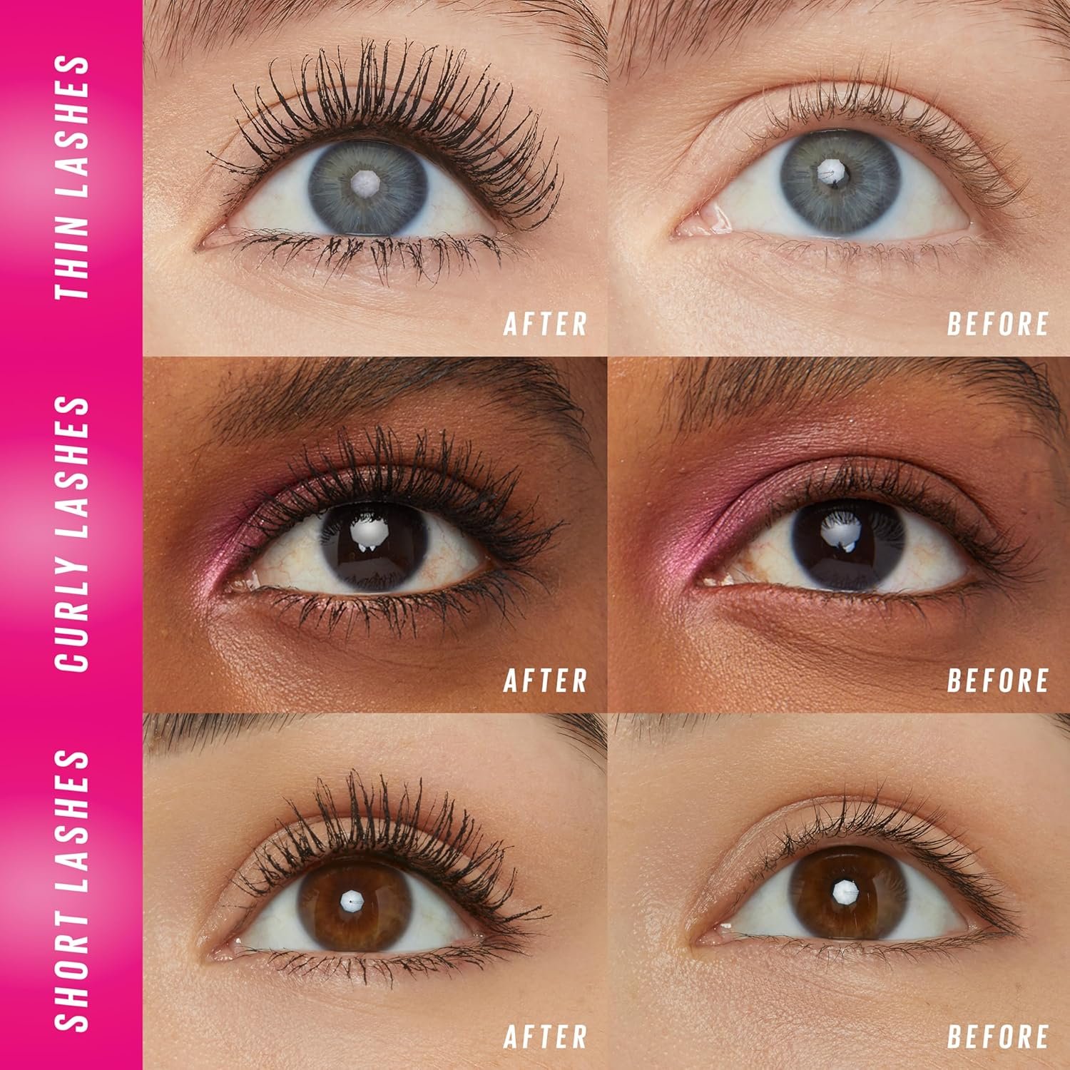 Maybelline Lash Sensational Firework Washable Mascara, Lengthening & Volumizing Mascara for up to 24HR wear, Brownish Black, 1 Count - Image 3