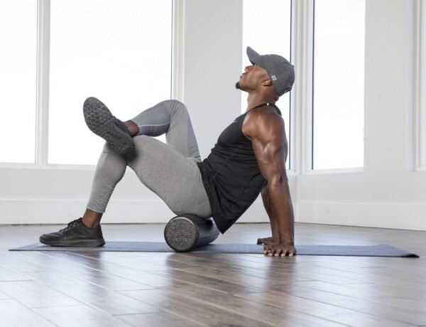 Day 1 Fitness High-Density Round Foam Rollers - 4 Size and 8 Color Options - Massage Rollers for Stretching, Deep Tissue and Myofascial Release - Image 3