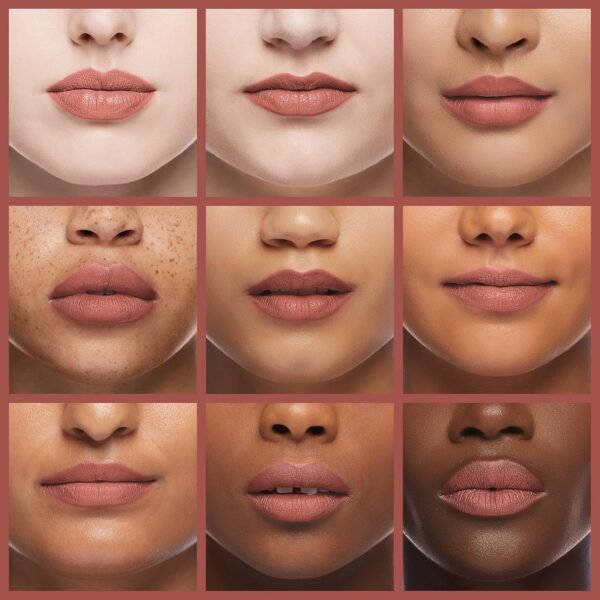 wet n wild Mega Last Matte Lip Color, Semi Matte Hyaluronic Acid Infused, Long Lasting Full Coverage for a Nourishing Pout, Cruelty-Free & Vegan - Bare it All - Image 7