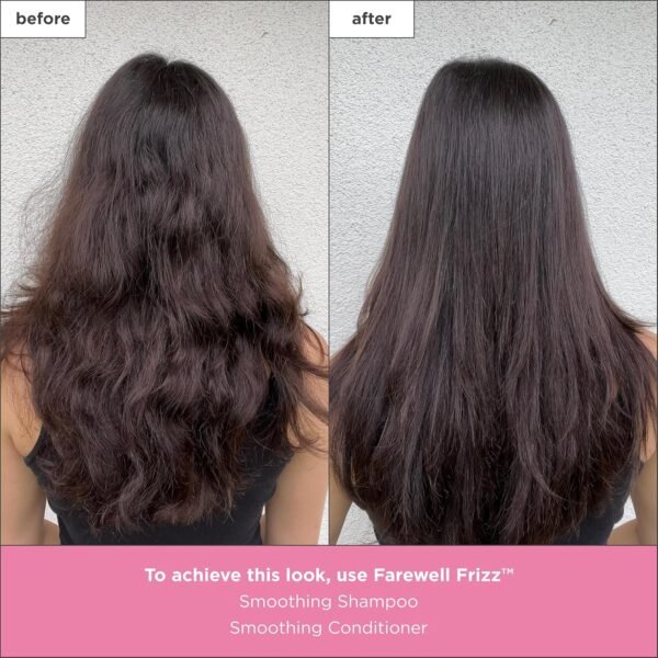 Briogeo Farewell Frizz Smoothing Conditioner, Tame Frizz and Restore Shine to Dull, Dry Hair, Nourishes and Smooths, Argan Oil for Shine, Vegan, Cruelty-Free - Image 6