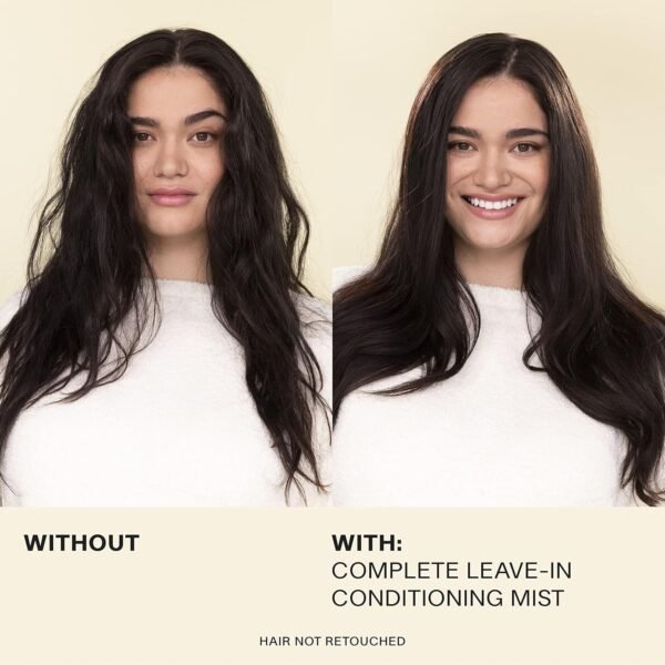 JVN Complete Leave-In Conditioning Mist, Frizz-Free Hydration Spray, UV Protection, Vegan Formula, Sulfate-Free, Travel Size, 2 Fluid Ounces - Image 7