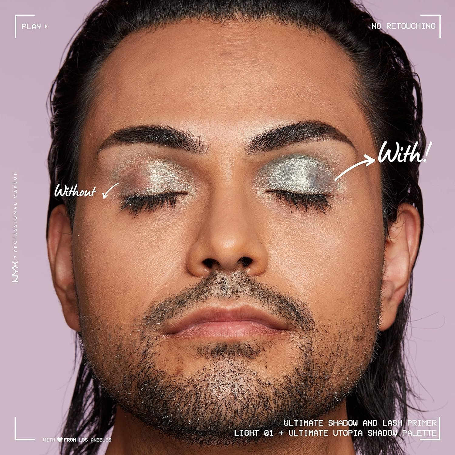 NYX PROFESSIONAL MAKEUP Ultimate Shadow & Liner Primer, Eyeshadow & Eyeliner Primer - Light - Image 4