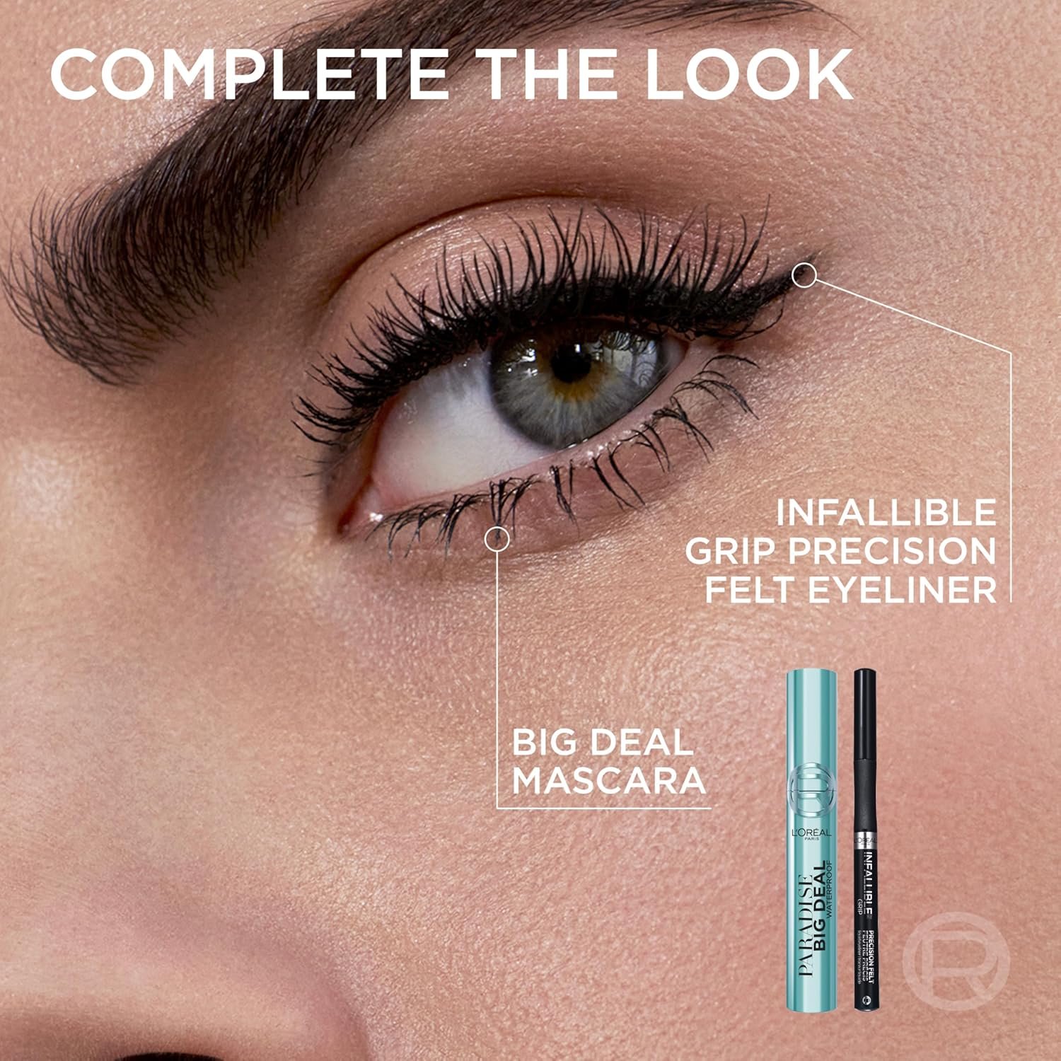L'Oreal Paris Paradise Big Deal Waterproof Mascara, Volumizing and Lengthening Formula, Buildable, Clump Resistant, Black Mascara, 0.33 Fl Oz - Image 9